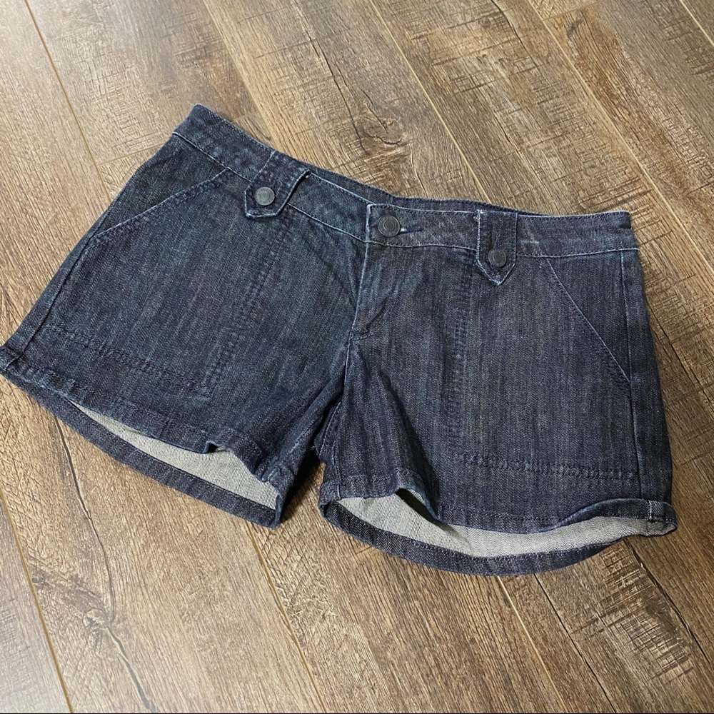Buffalo David Bitton Jean Shorts Size 27 Christine Mid Rise Stretch Pockets
